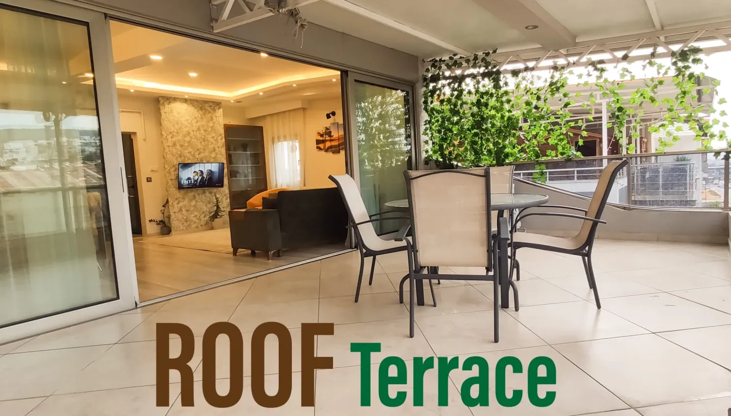 Havalimanı / Optimum AVM yakını FULL Eşyalı Günlük Kiralık 2+1 GENİŞ TERASLI Daire