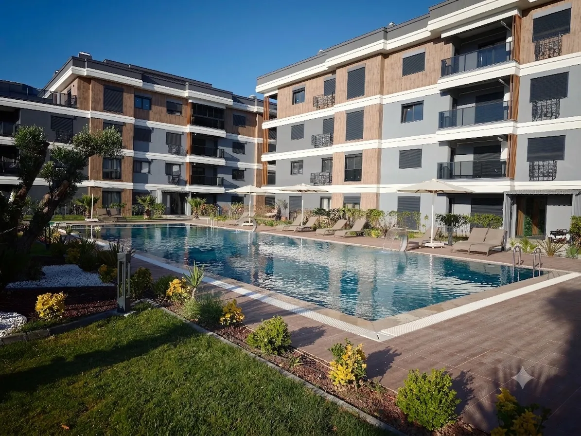 Hill Shine Sitesinde 1+1 Havuzlu Sıfır Daire